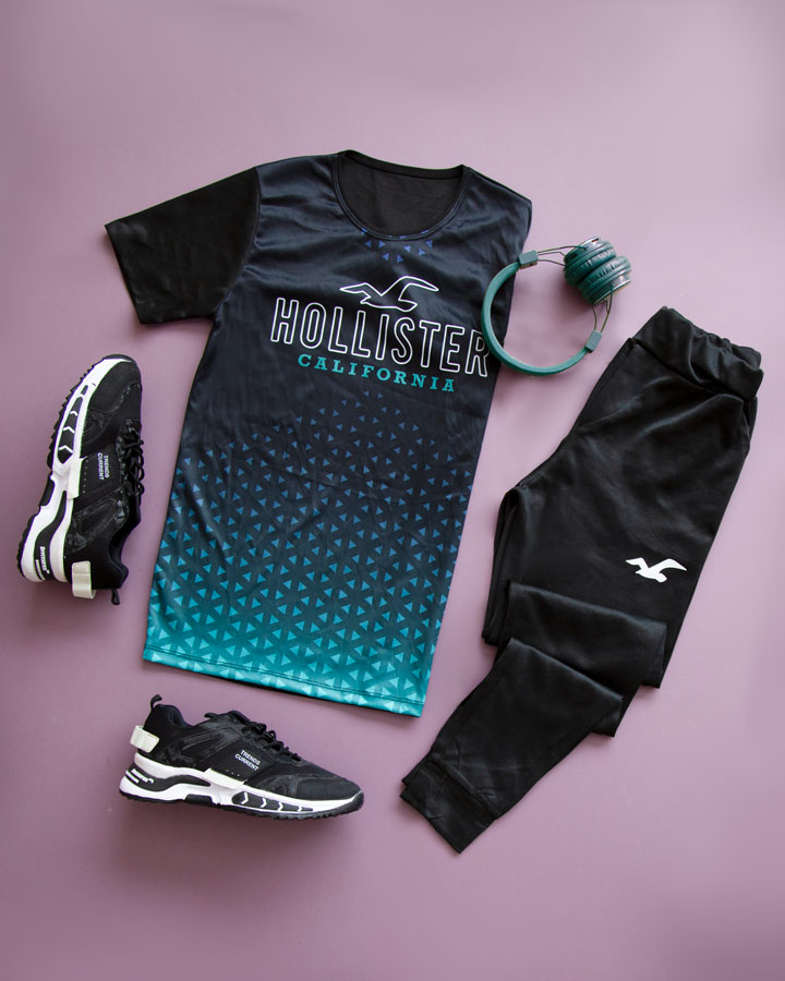 ست تیشرت شلوار مدل HOLLISTER