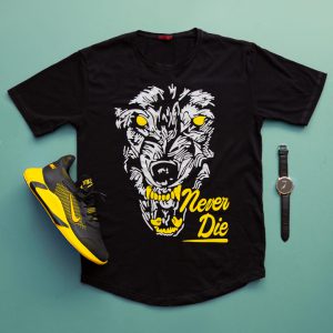 تیشرت مردانه مدل Never Die