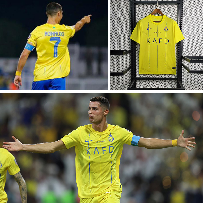 ست تیشرت شورت النصر مدل Ronaldo