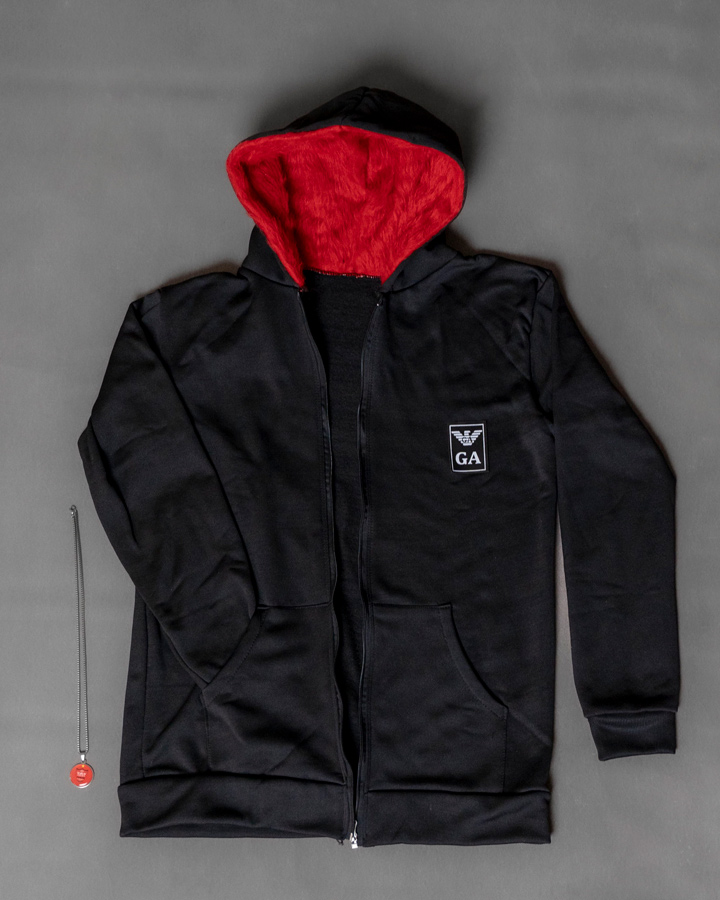 سویشرت مردانه کلاهدار خز Jalinos