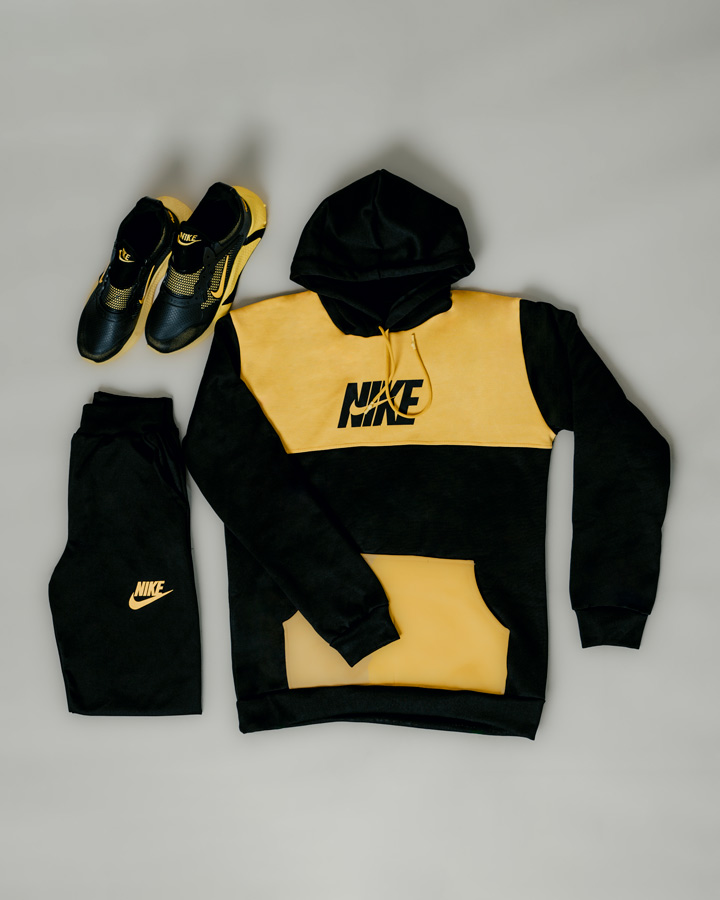 سویشرت شلوار مردانه Nike مدل Gonzalo زرد