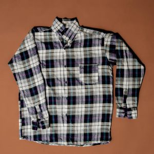 پیراهن پاییزه مردانه مدل Vazista سرمه ای