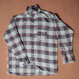 پیراهن پاییزه مردانه مدل Vazista قرمز