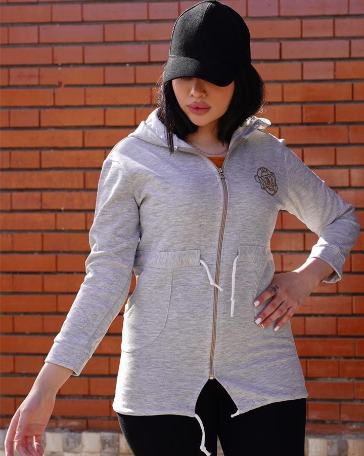 سویشرت زیپ دارزنانه Artash روشن