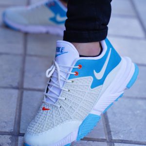 کفش مردانه Nike مدل Shobiz سفیدآبی