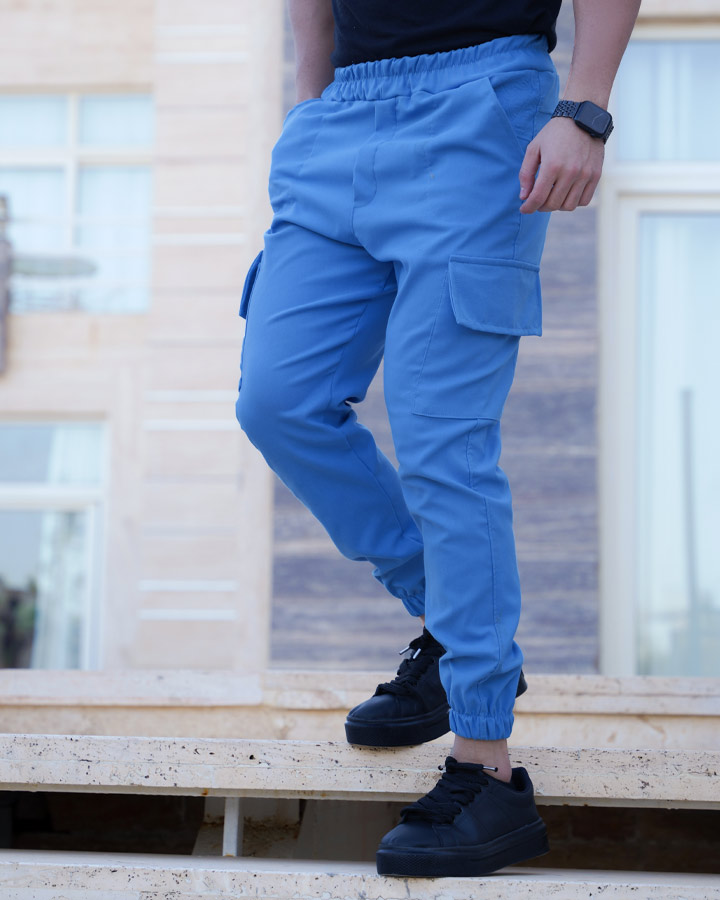 شلوار اسلش مردانه مدل Sheyker ابی