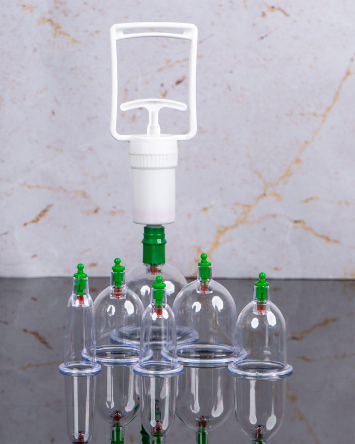 دستگاه بادکش طبی بدن 6سر حجامت