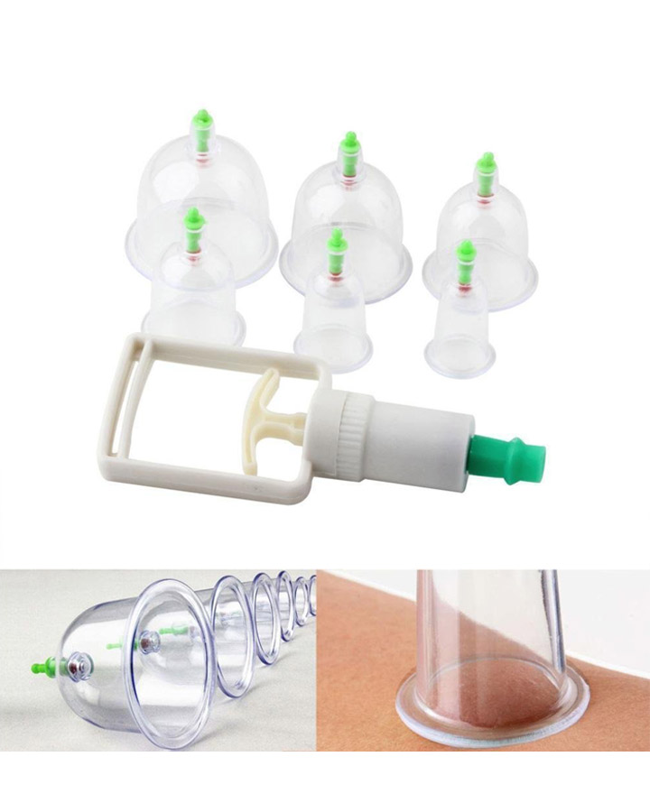 دستگاه بادکش طبی بدن 6سر حجامت