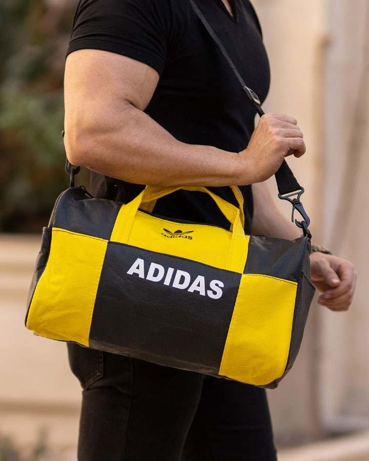 ساک ورزشی Adidas مدل Nolif زرد
