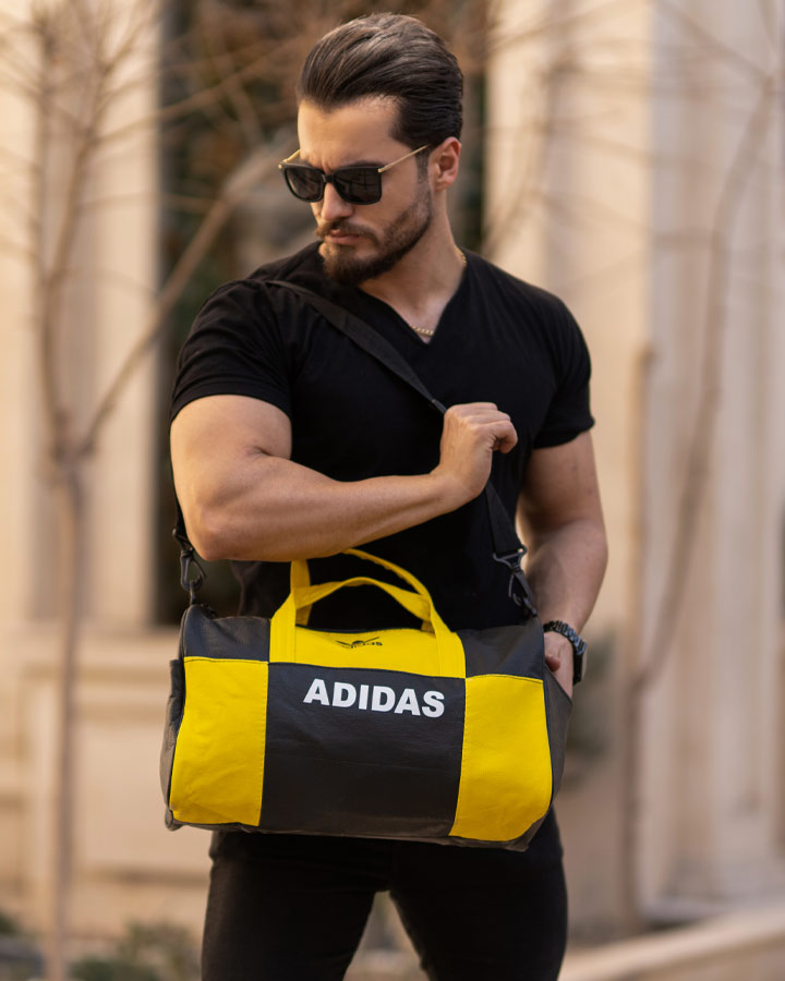 ساک ورزشی Adidas مدل Nolif زرد
