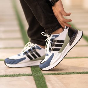 کفش مردانه Fashion مدل Falkon سفید آبی