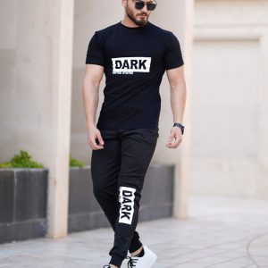 ست تیشرت شلوار مردانه مدل Dark کد 6005