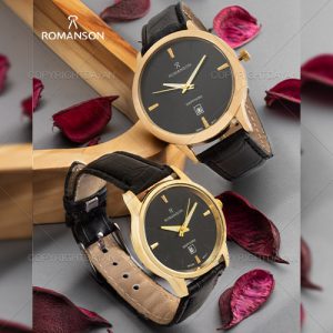 ست ساعت مچی مردانه زنانه Romanson مدل W 8866