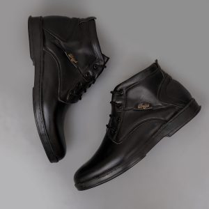 نیم بوت مشکی مردانه مدل X289