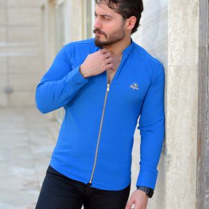 پیراهن مردانه مدل ARKA آبی کد 6123