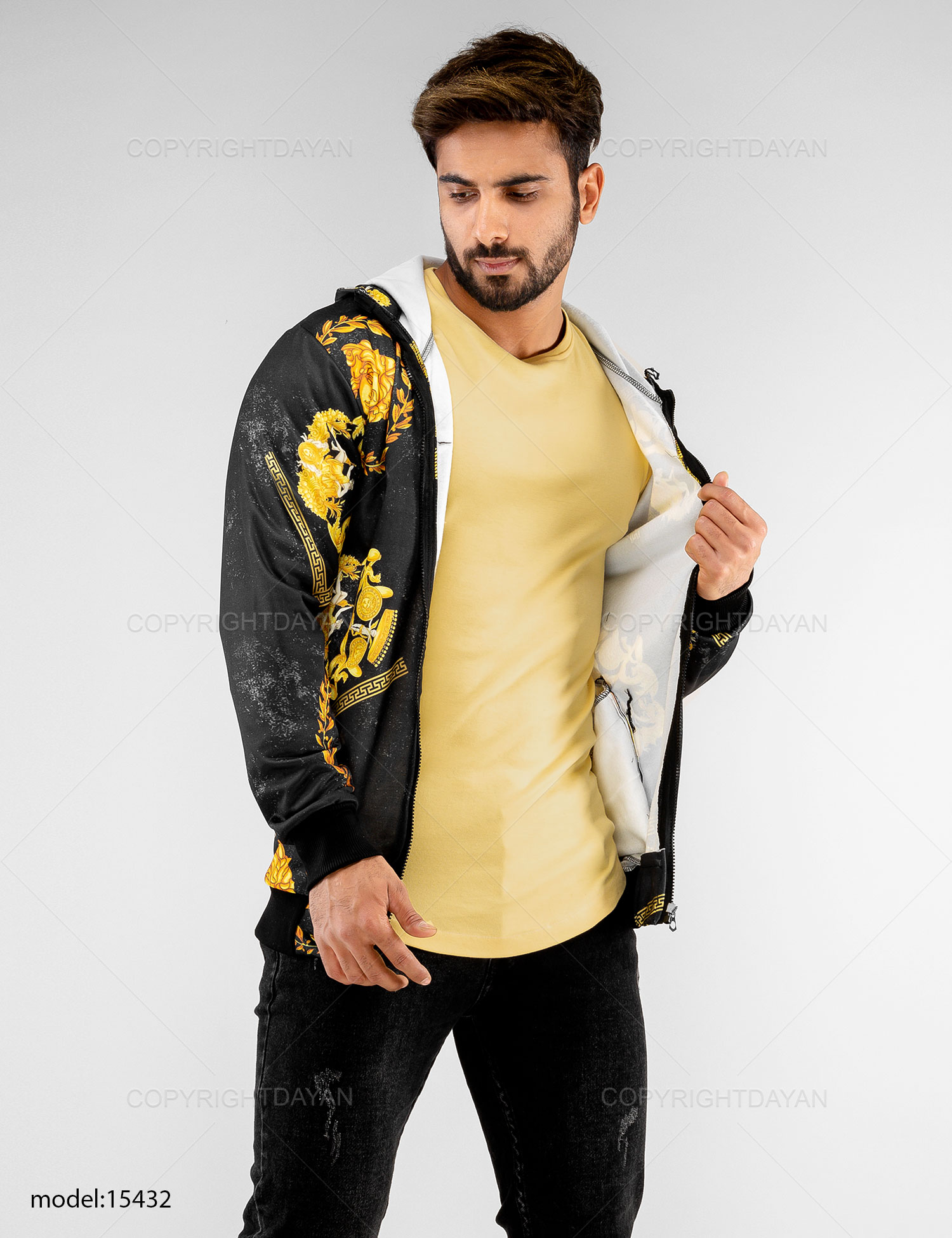 سویشرت مردانه Versace مدل 15432