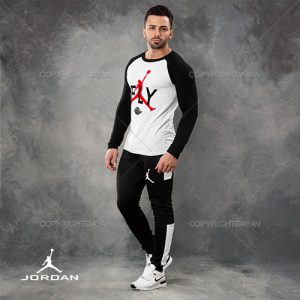 ست تیشرت شلوار مردانه Jordan مدل Lebza