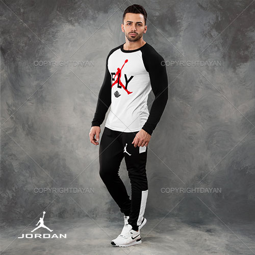 ست تیشرت شلوار مردانه Jordan مدل Lebza