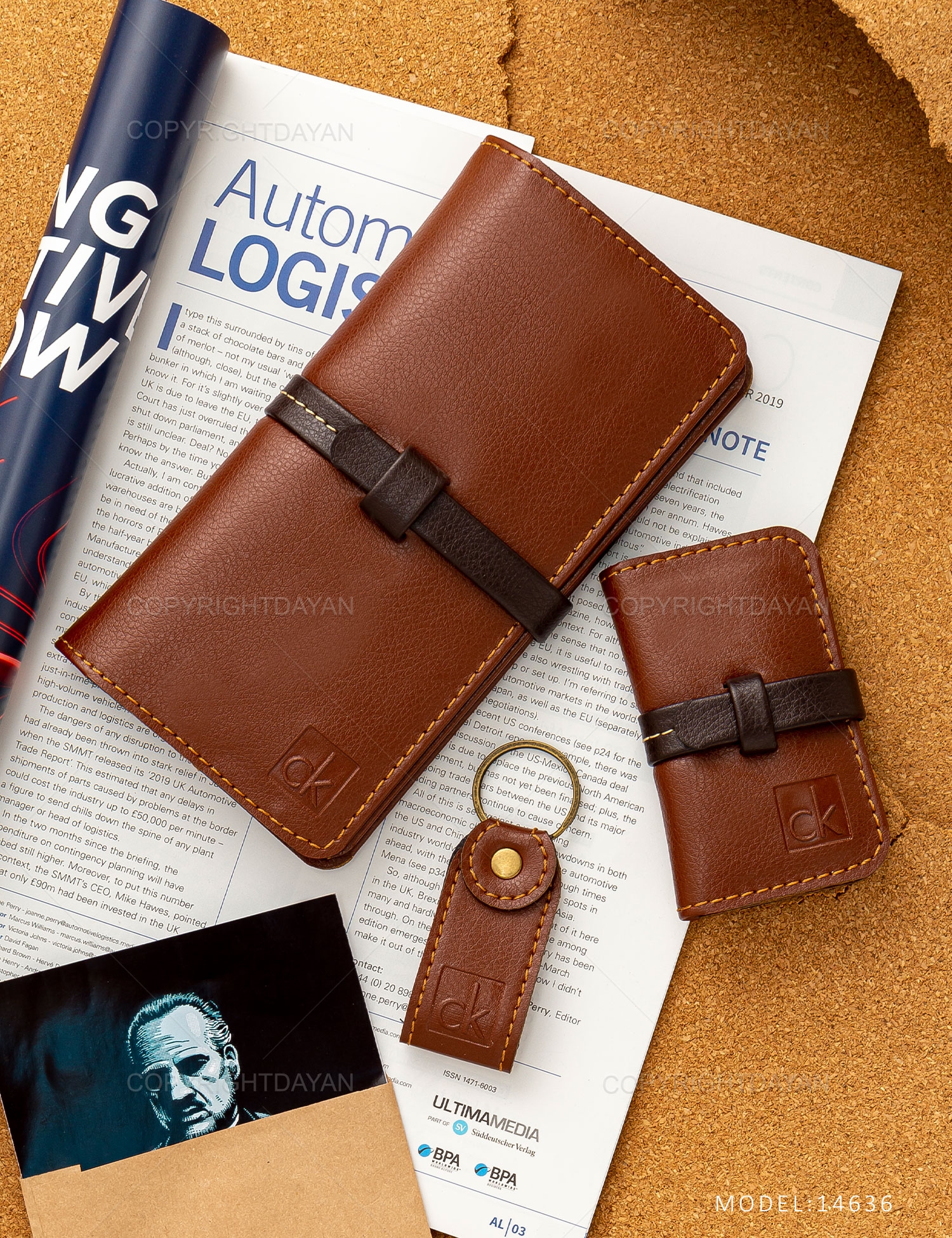 ست چرمی Calvin Klein مدل 14636