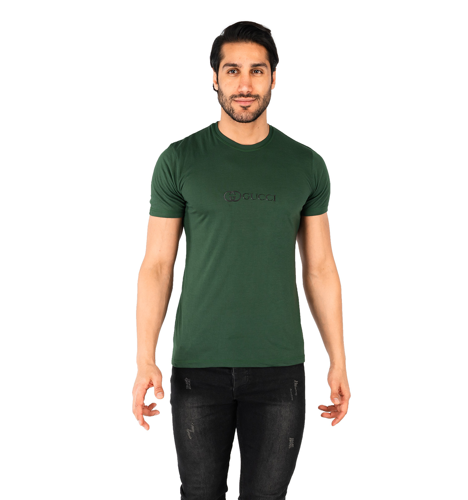 تیشرت Gucci یقه گرد مردانه ساده مدل 43750