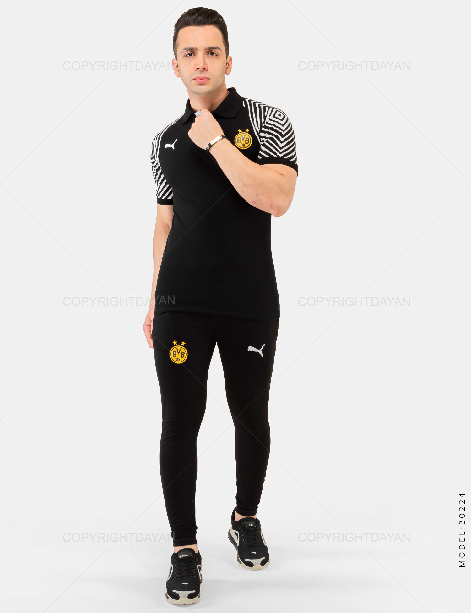 ست پولوشرت شلوار مردانه Puma مدل 20224