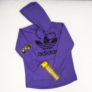 هودی Adidas مردانه بنفش مدل Qs