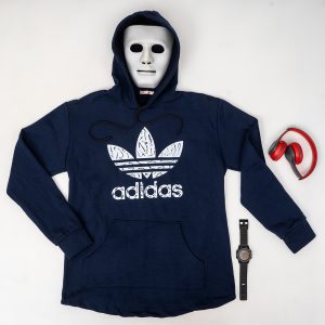 هودی Adidas مردانه سرمه ای مدل Qs