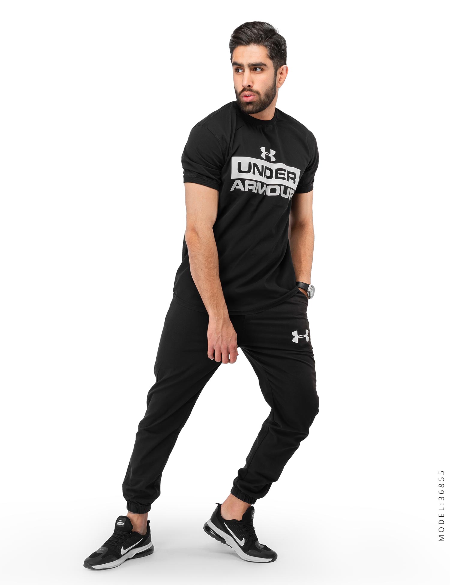 ست تیشرت شلوار اسپرت کتان Under Armour مدل 36855