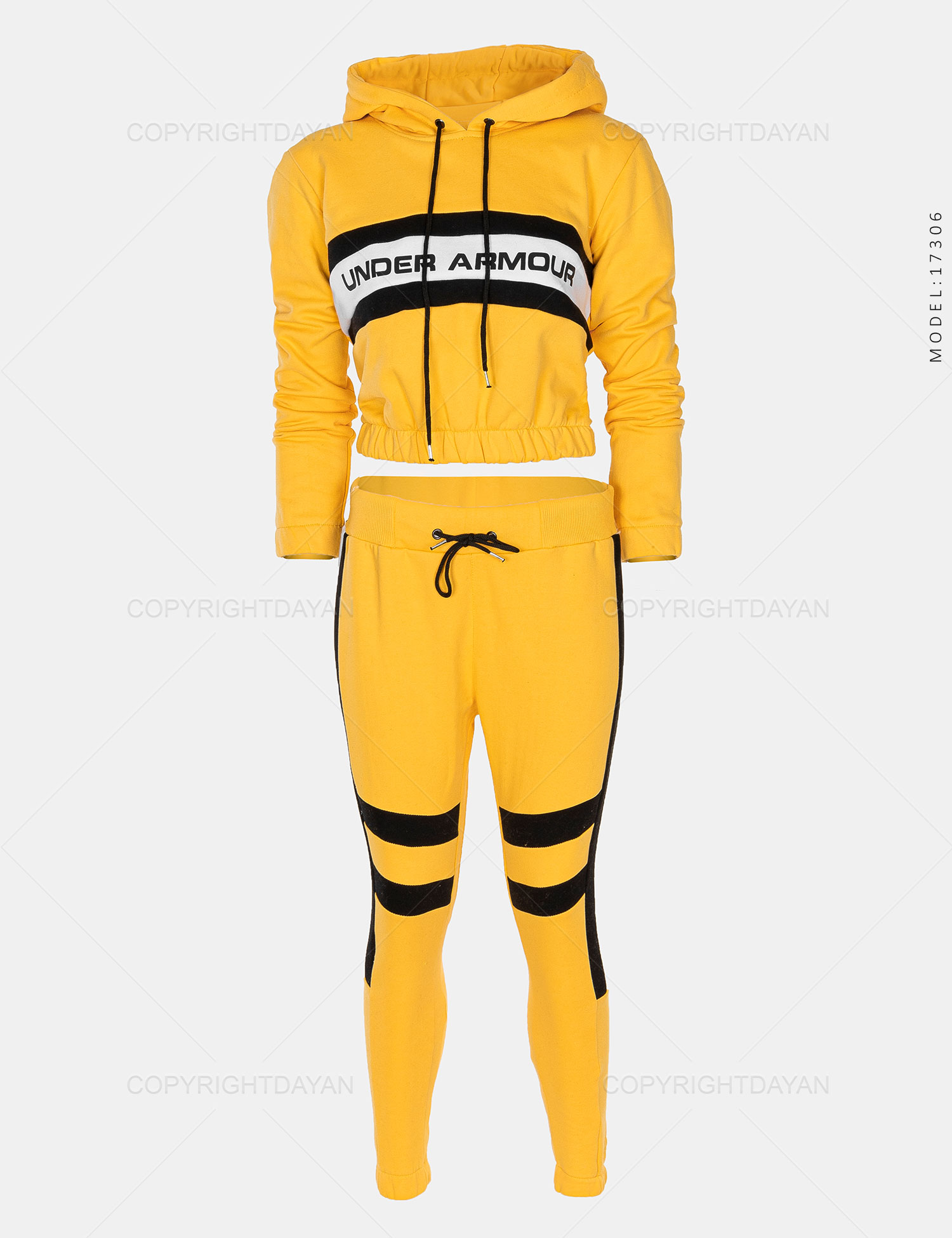 ست نیم تنه شلوار زنانه Under Armour مدل 17306
