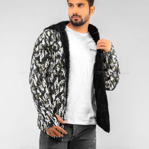 شنل خزدار مردانه ارتشی مدل 15736
