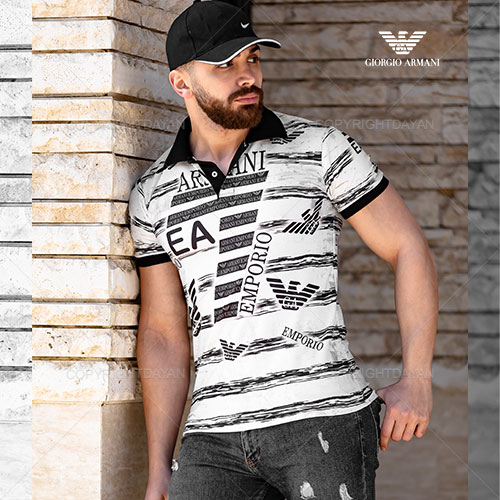 پولوشرت مردانه Giorgio Armani مدل T 9049
