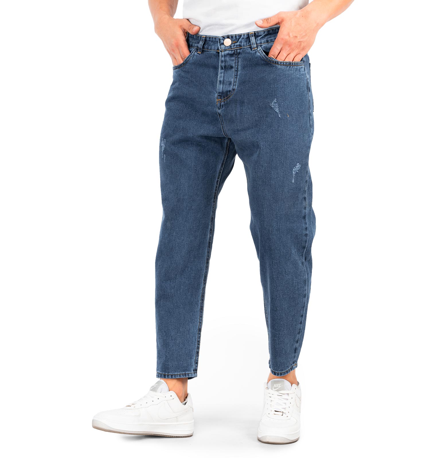 شلوار لی مام فیت مردانه اسپرت Zara مدل 41385