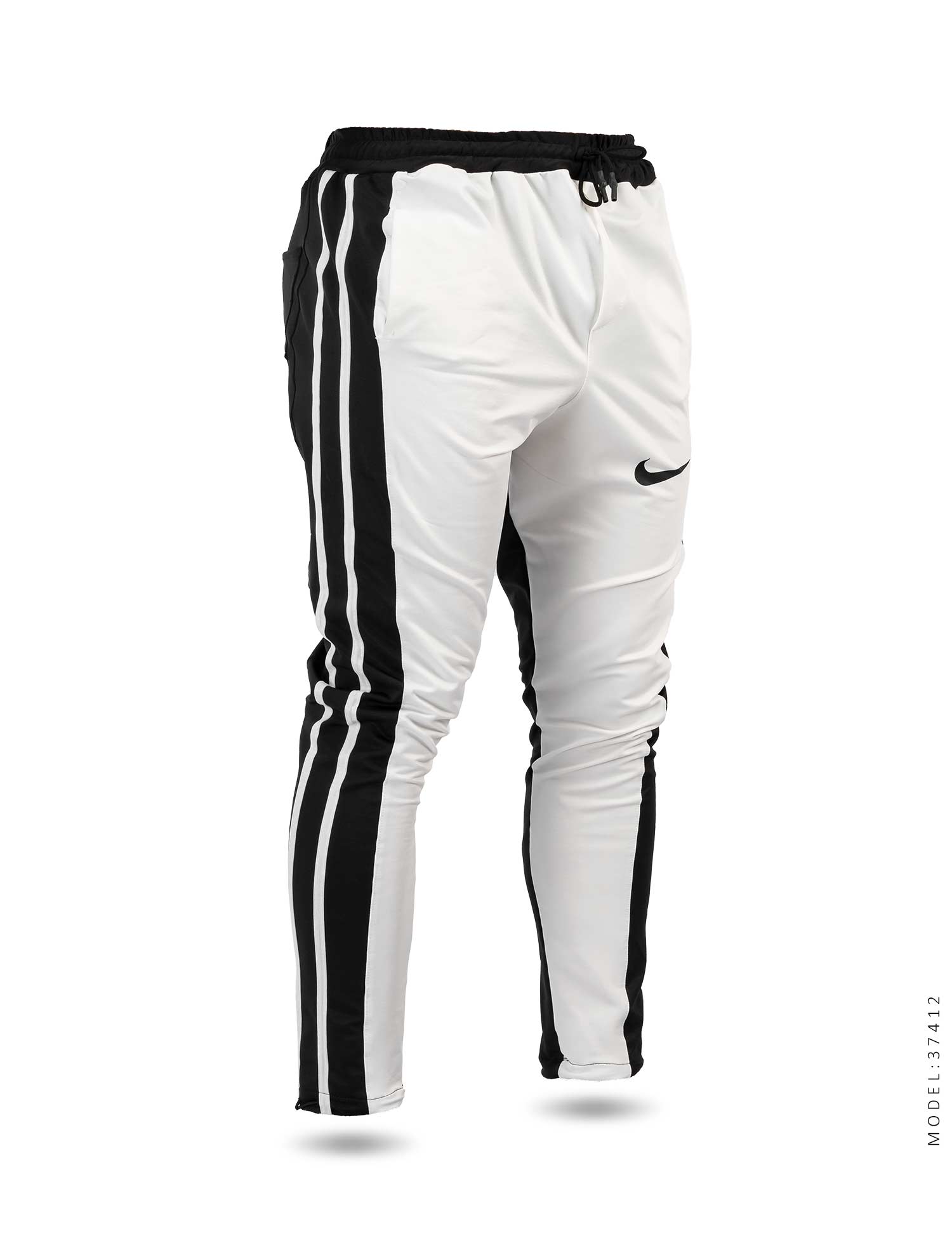 شلوار مردانه خط دار دو رنگ Nike مدل 37412