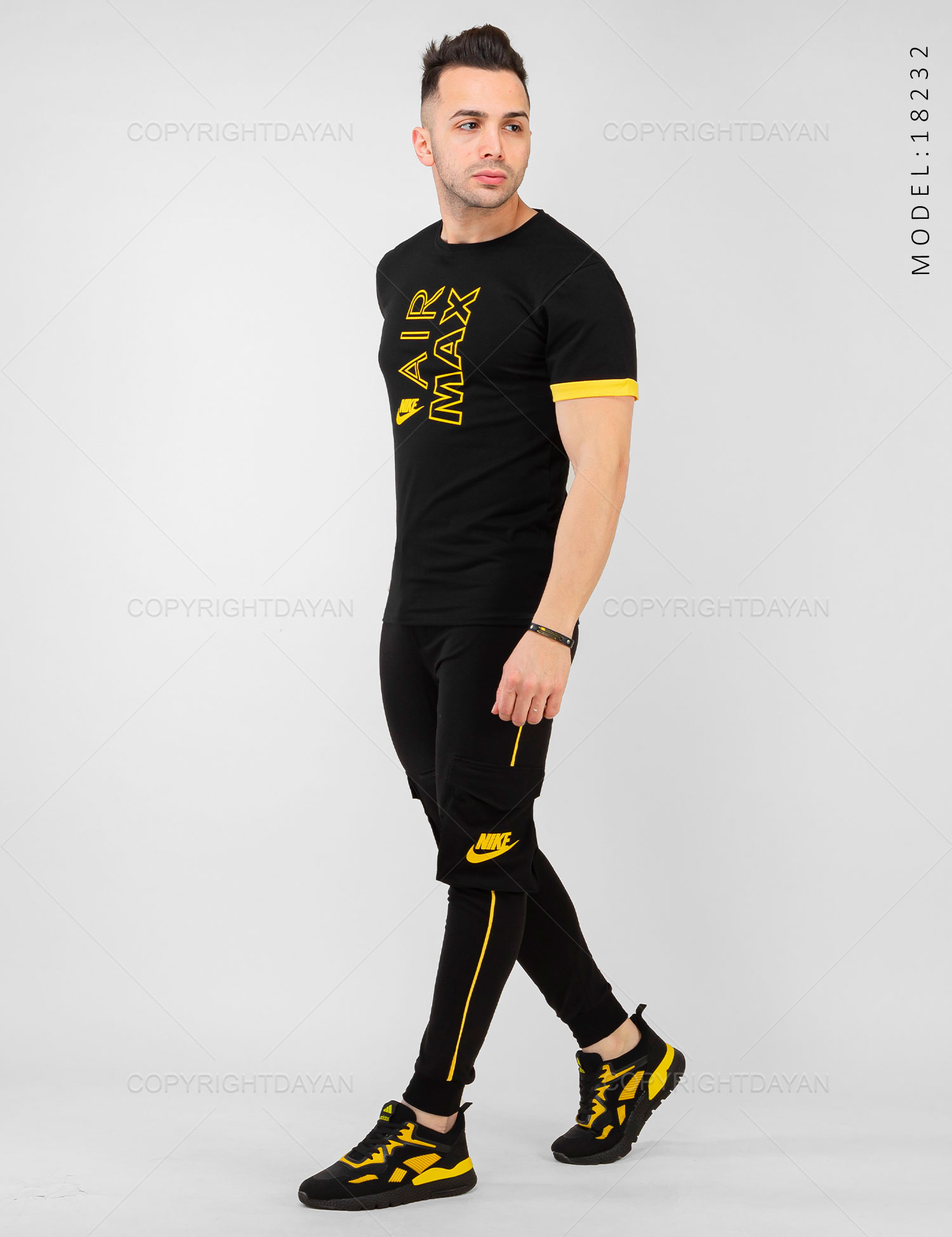 ست تیشرت شلوار مردانه Air Max مدل 18232