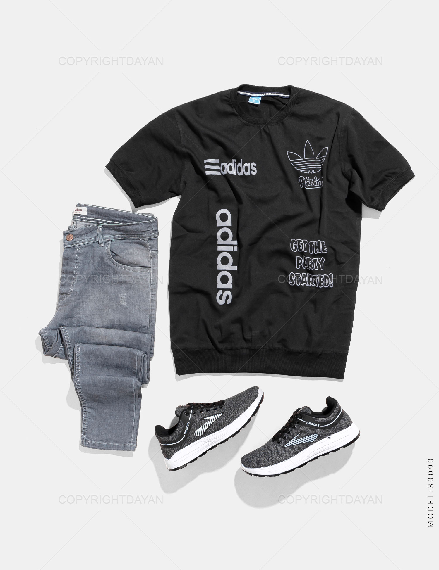 تیشرت مردانه Adidas مدل 30090