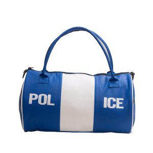 ساک ورزشی آبی سفید مدل Police