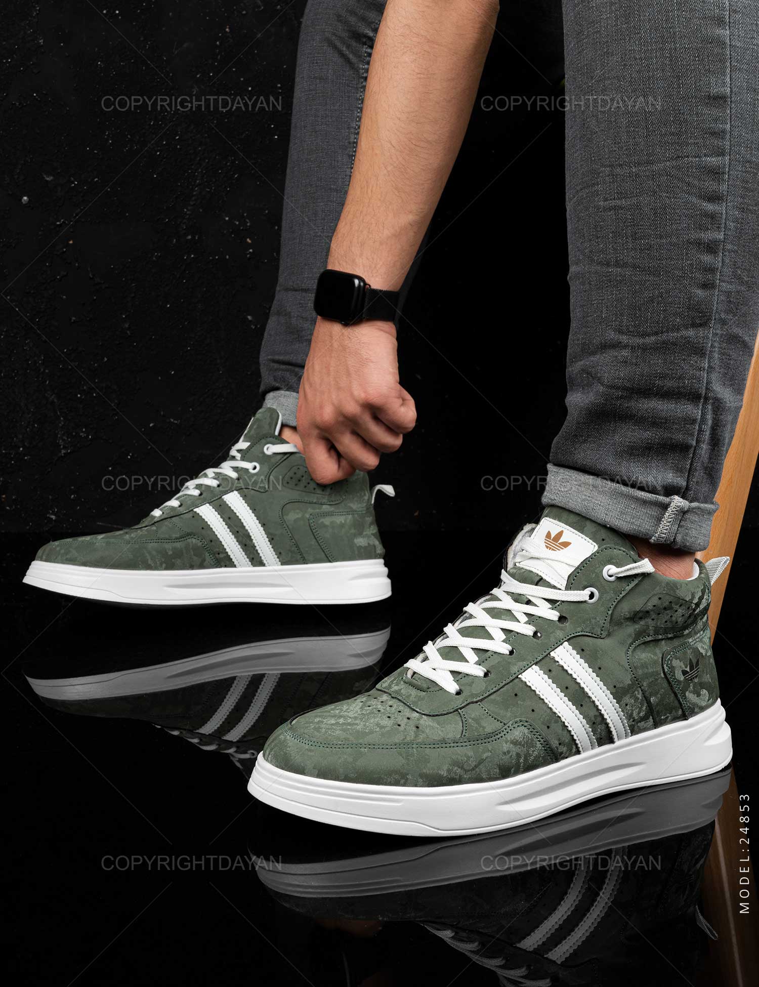 کفش ساقدار مردانه Adidas مدل 24853