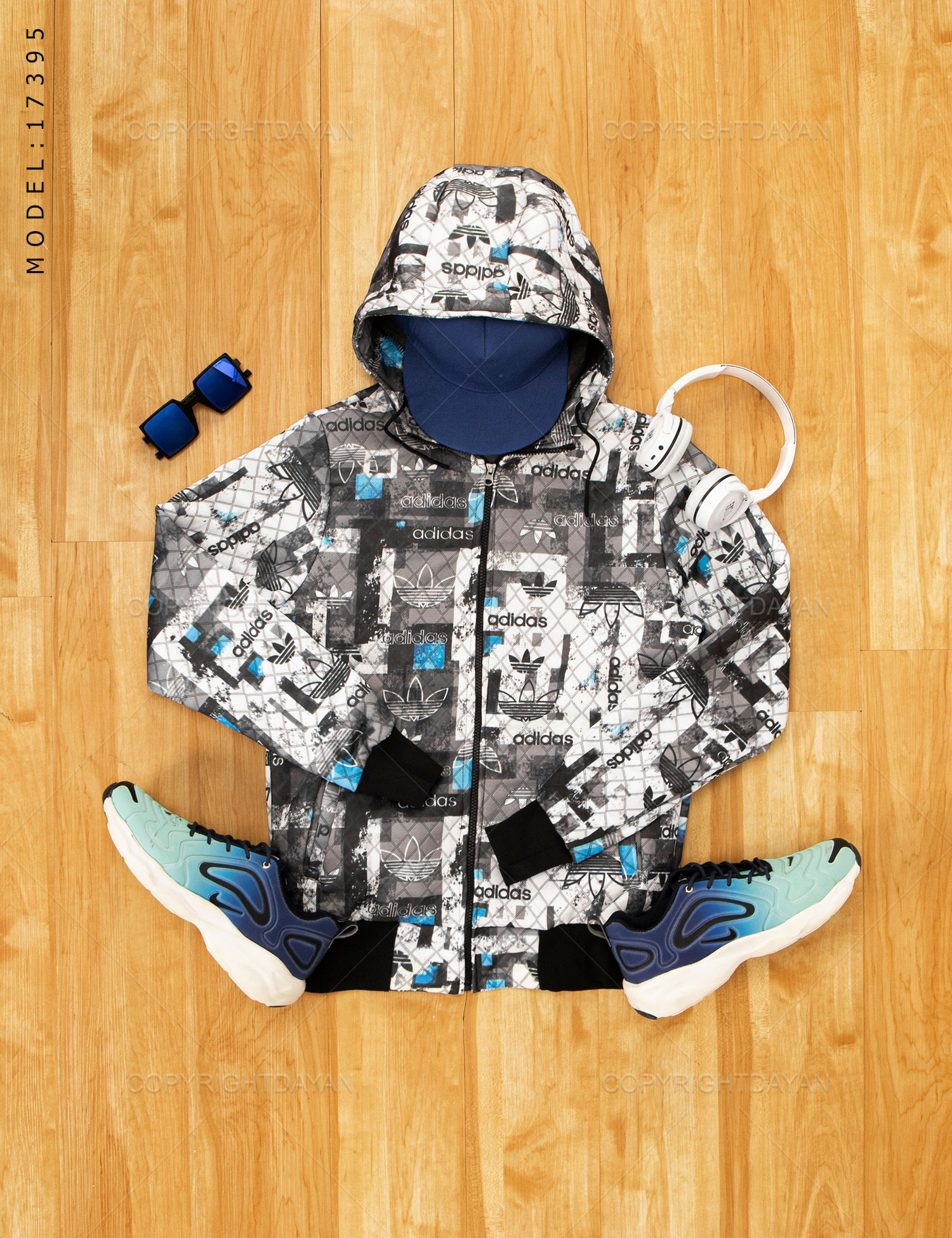 سویشرت مردانه Adidas مدل 17395