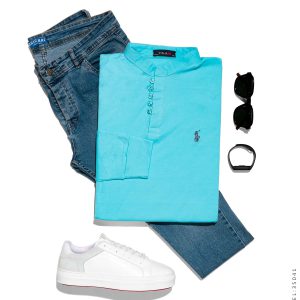 بلوز مردانه Polo مدل 35041