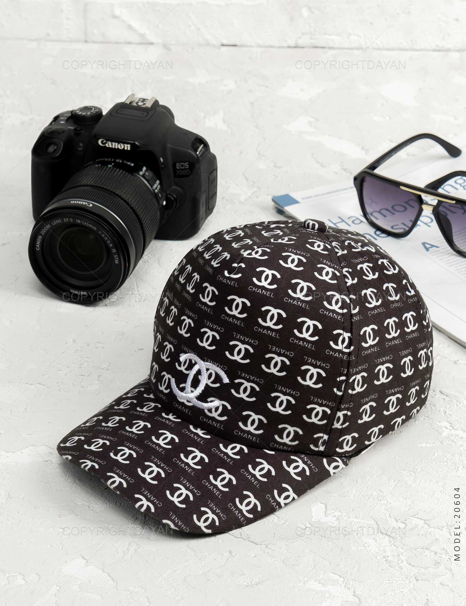 کلاه کپ Chanel مدل 20604