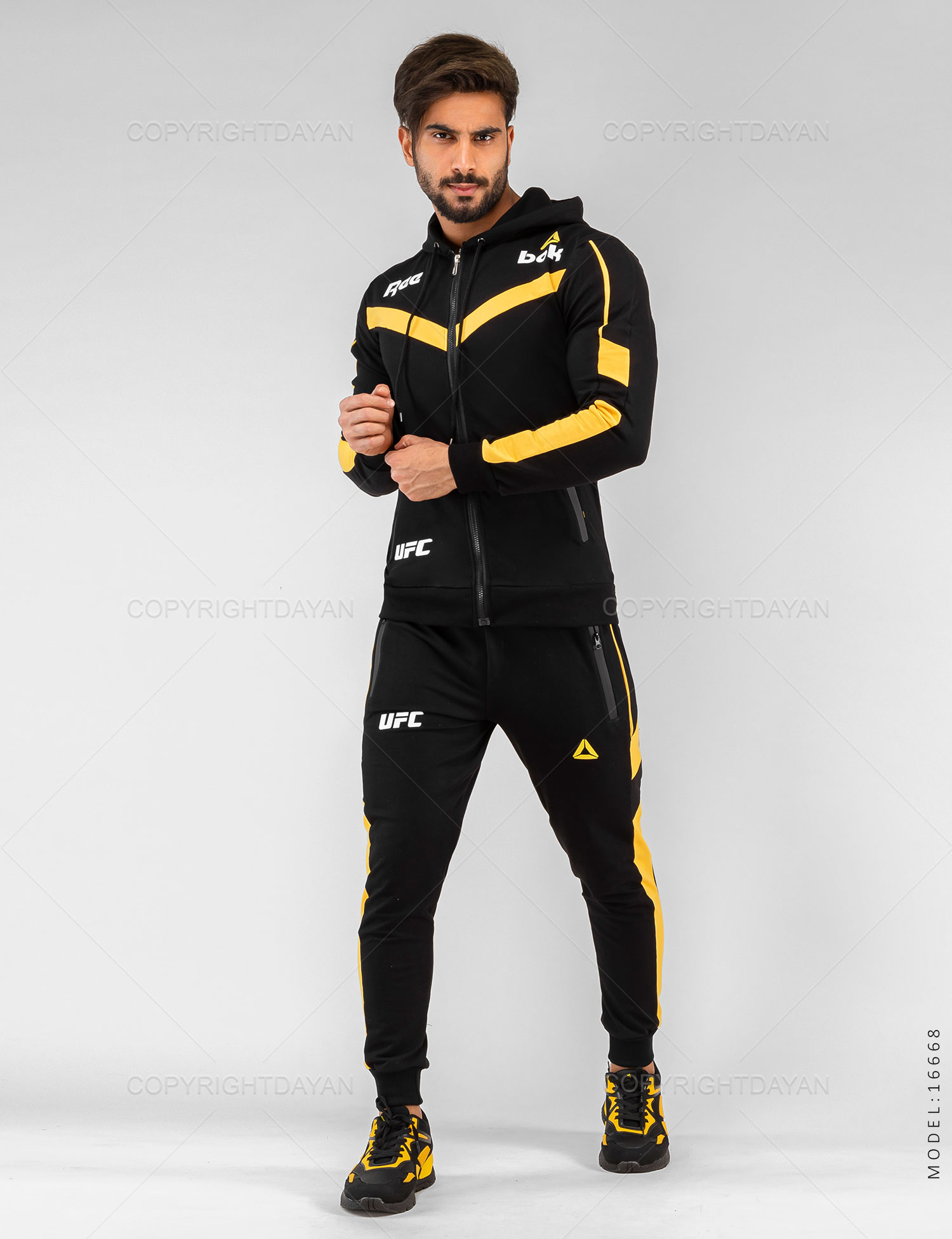 ست سویشرت شلوار مردانه UFC مدل 16668