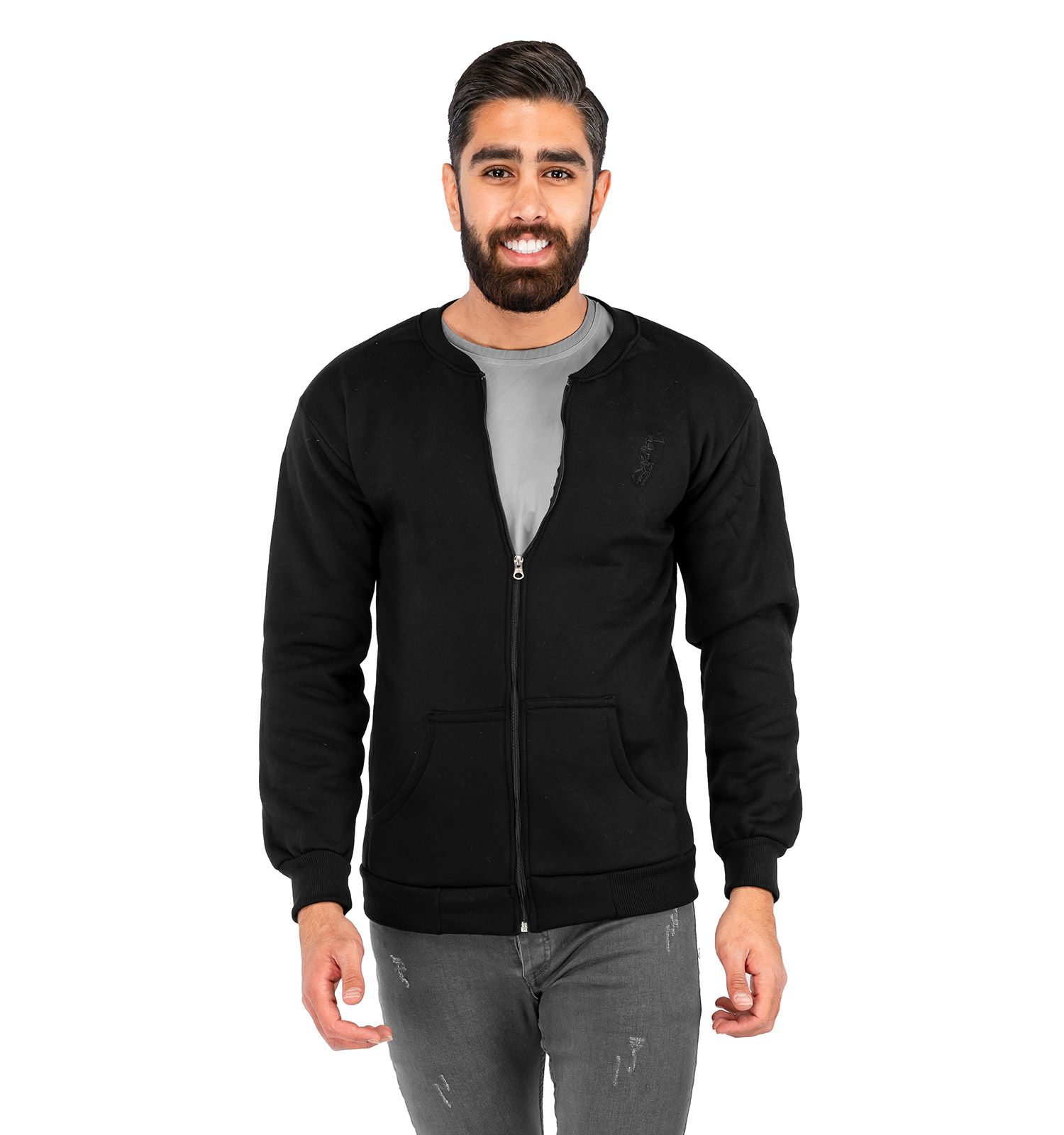 سویشرت زیپ دار مردانه Polo مدل 39569