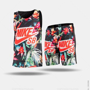 ست رکابی شلوارک مردانه Nike مدل 26596