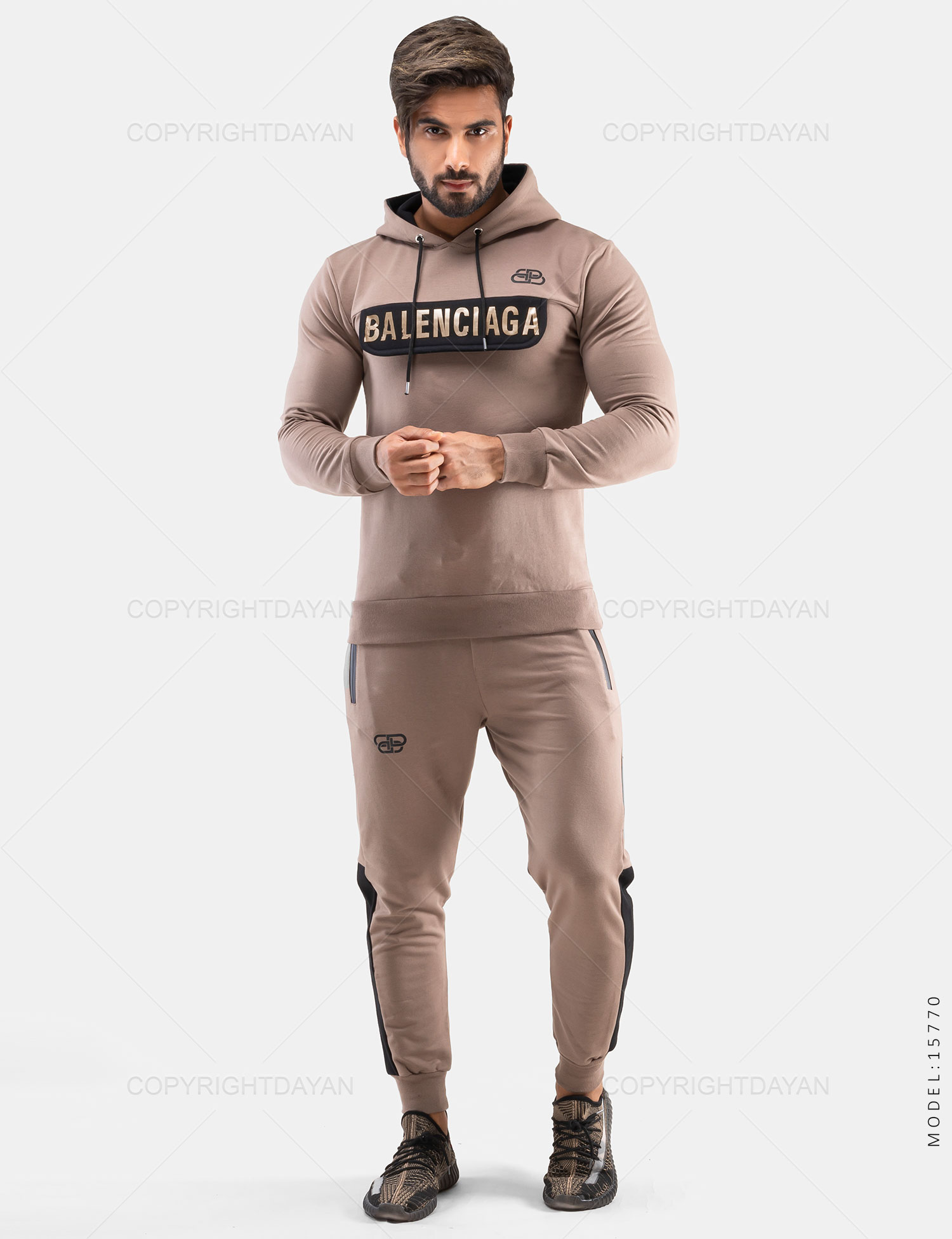 ست سویشرت شلوار مردانه Balenciaga مدل 15770