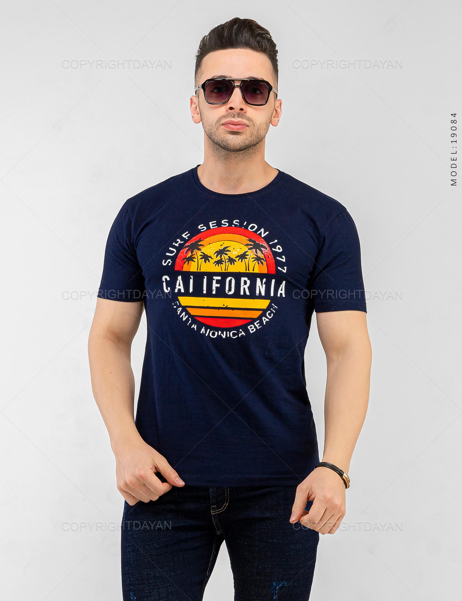 تیشرت مردانه California مدل 19084