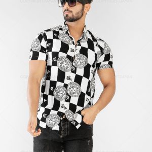 پیراهن مردانه Versace مدل 14699