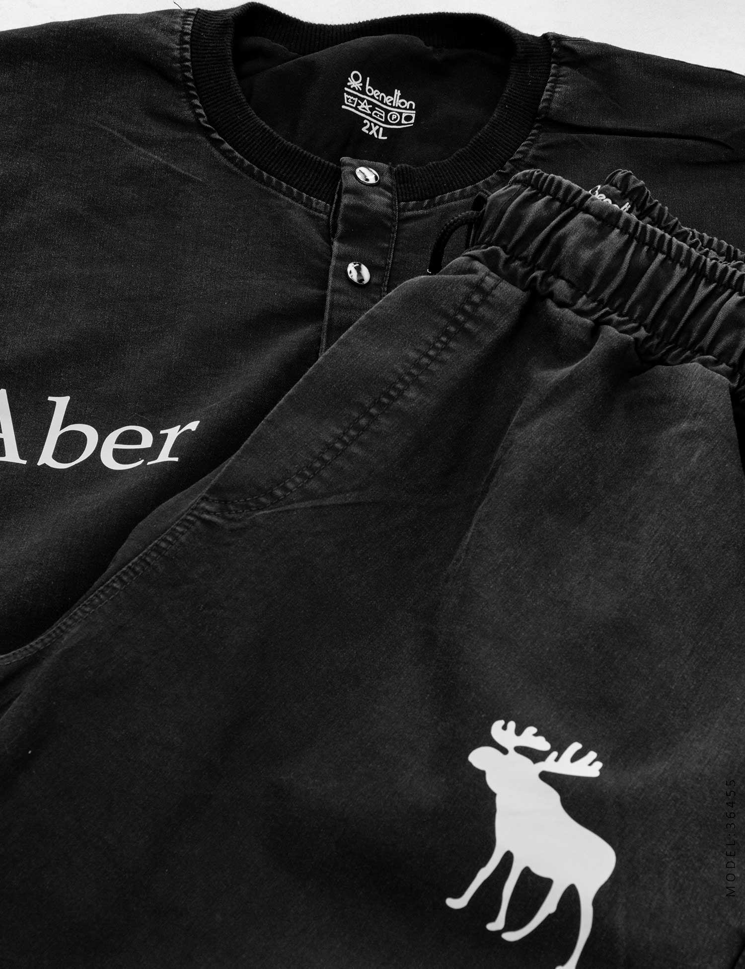 ست تیشرت شلوار لی اسپرت Abercrombie مدل 36455