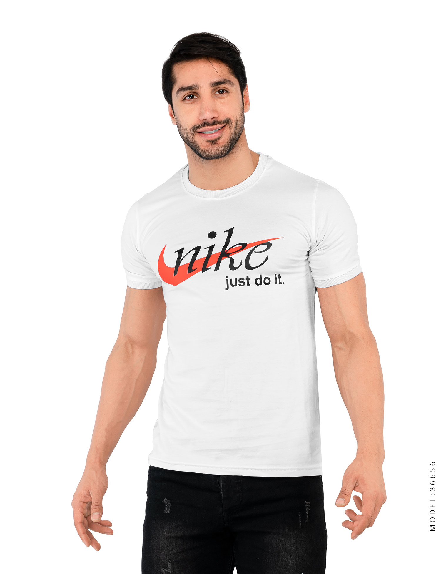 تیشرت مردانه یقه گرد Nike مدل 36656