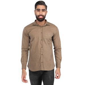 پیراهن مردانه کتان Denver مدل 39519