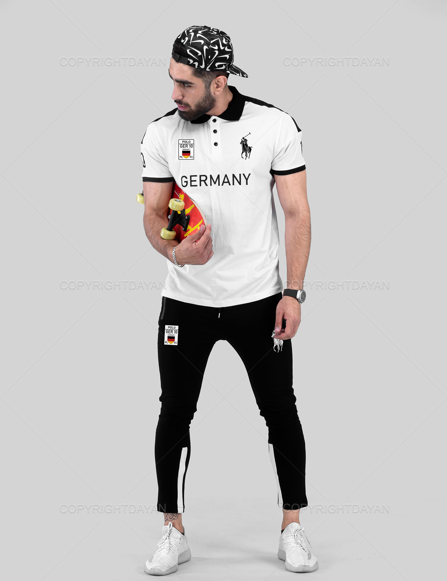 ست پولوشرت شلوار مردانه Germany مدل 21119